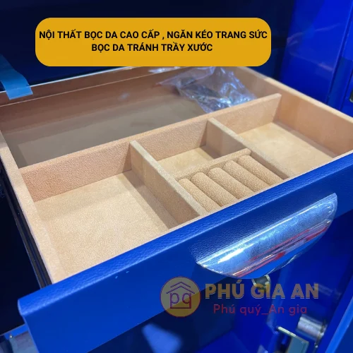 Két sắt thông minh AifeiBao HK-A1/D80ALS màu xanh 5