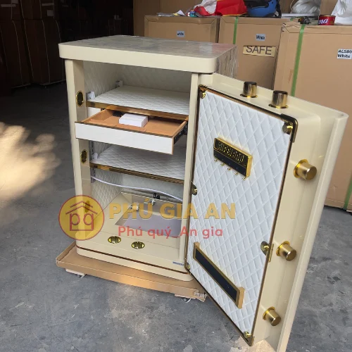 Két sắt thông minh Aifeibao HK- A1/D80TLB màu trắng 3