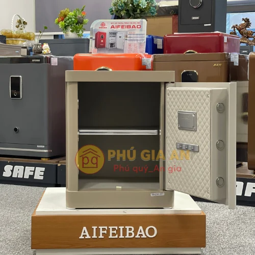 Két sắt vân tay điện tử Aifeibao HK-M/D50AL 4 két sắt vân tay mini nhập khẩu