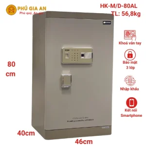 Két sắt vân tay điện tử Aifeibao HK-M/D-80AL