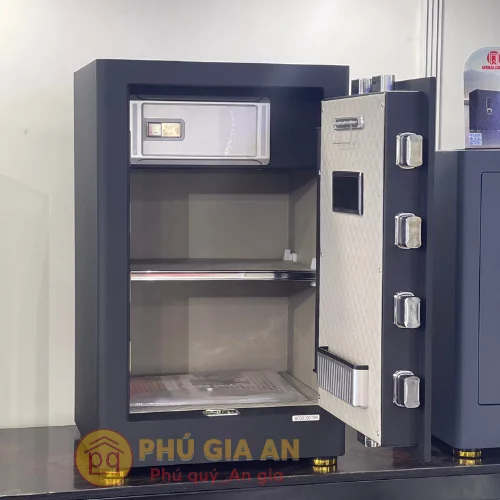 Két sắt thông minh Aifeibao HK-M/D-70AS nhập khẩu chính hãng 3 Nội thất bọc da cao cấp bên trong két sắt Aifeibao HK-M/D-70AS