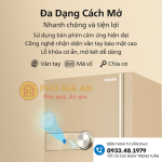Két sắt thông minh Philips SBX202-7CO vân tay mã số điện tử