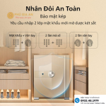 Két sắt thông minh Philips SBX202-7CO vân tay mã số điện tử