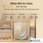 Két sắt thông minh Philips SBX202-7CO vân tay mã số điện tử