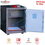 Két sắt thông minh Việt Tiệp VFE70-App: Công nghệ vân tay quản lý qua điện thoại