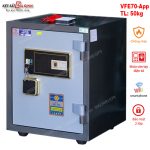 Két sắt thông minh Việt Tiệp VFE70-App: Công nghệ vân tay quản lý qua điện thoại