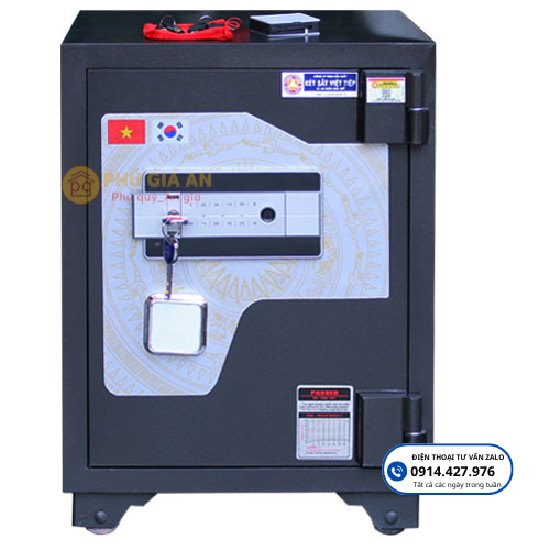 Két sắt thông minh Việt Tiệp VFE9208 vân tay mã số tích hợp app điện thoại 2