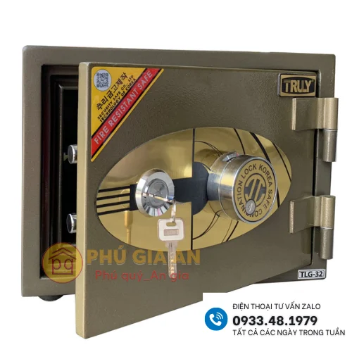 Két sắt Truly Gold TLG32C khóa cơ đổi mã 2
