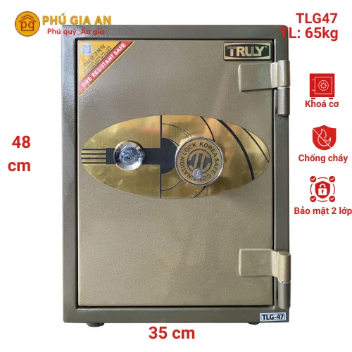 Két sắt Truly Gold TLG47C khóa cơ 1 Két sắt Truly Gold TLG47C khóa cơ 1
