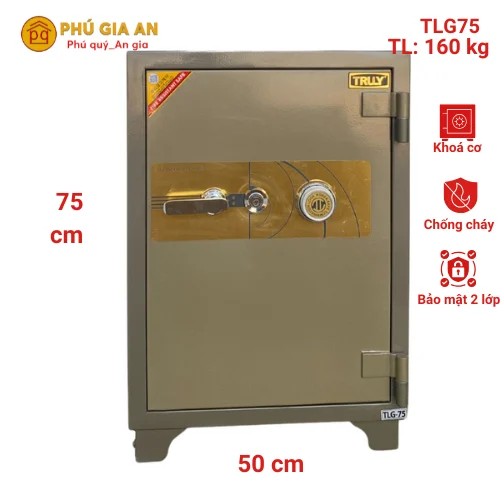 Két sắt Truly Gold TLG75C mã cơ Hàn Quốc 1 Két sắt Truly Gold TLG75C mã cơ Hàn Quốc 1