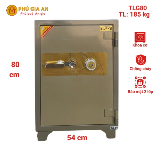 Két sắt Truly Gold TLG80C khóa cơ đổi mã 1 Két sắt Truly Gold TLG80C khóa cơ đổi mã 1