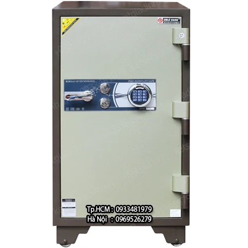 Két sắt Goldbank xuất khẩu VC300-F khóa vân tay mã số 1
