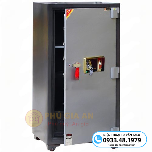 Két sắt vân tay Việt Tiệp VTF898 tài lộc 2 ket sat van tay co lon viet tiep vtf898 2