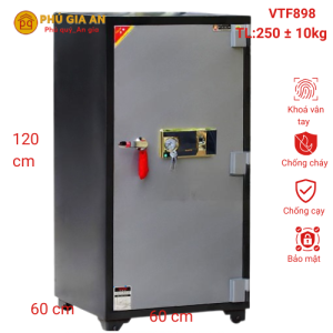 Két sắt vân tay Việt Tiệp VTF898 tài lộc