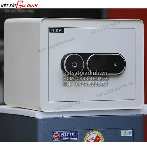 Két sắt vân tay điện tử Nika KDF31 thép tấm chống cạy 5 Két sắt vân tay điện tử Nika KDF31 thép tấm chống cạy 5