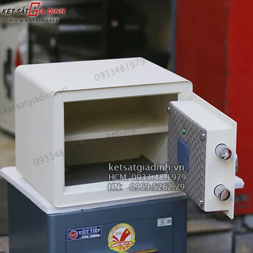 Két sắt vân tay điện tử Nika KDF31 thép tấm chống cạy 3 Két sắt vân tay điện tử Nika KDF31 thép tấm chống cạy 3