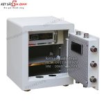 Két sắt vân tay điện tử Nika KDF45 thép tấm chống cạy