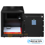 Két sắt vân tay điện tử Việt Tiệp VF51D-B chống cháy màu đen