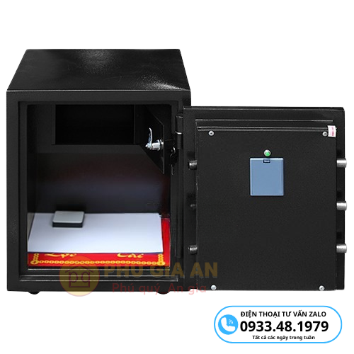 Két sắt vân tay điện tử Việt Tiệp VF51D-B chống cháy màu đen 3 ket sat van tay dien tu viet tiep vf51d b chong chay mau den 3
