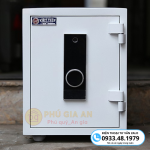 Két sắt vân tay điện tử Việt Tiệp VF560D-W chống cháy màu trắng