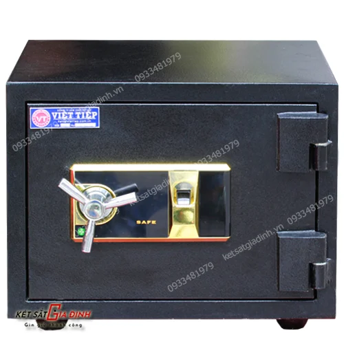 Két Sắt Vân Tay VF40-B Màu Đen – Giải Pháp An Ninh Hiện Đại Không Cần Chìa Khóa 2 mặt trước két sắt vân tay vf40-b thiết kế hiện đại