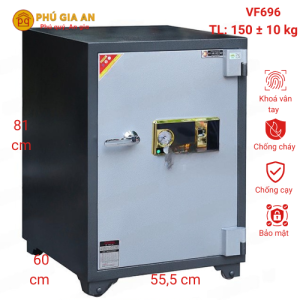 Két sắt vân tay Việt Tiệp VF696 Tài Vượng