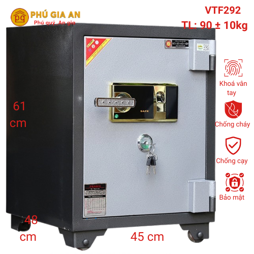 Két sắt vân tay Việt Tiệp VTF292 1 ket sat van tay viet tiep vtf292