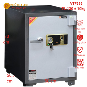 Két sắt vân tay Việt Tiệp VTF595