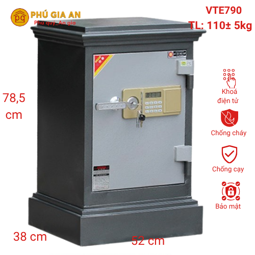 Két sắt Việt Tiệp điện tử cao cấp VTE790 1 ket sat viet tiep dien tu cao cap vte790
