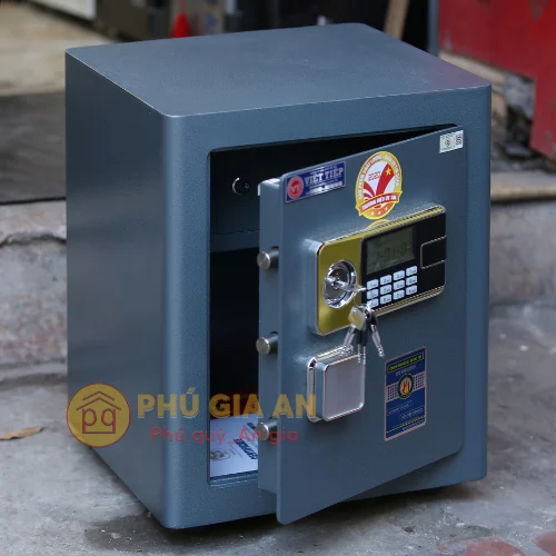 Két sắt Việt Tiệp siêu cường VE5007 điện tử màu ghi xanh – Model 2024 2