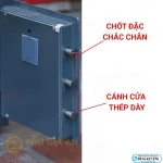 Két sắt Việt Tiệp đúc đặc VF590 vân tay báo động