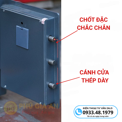 Két sắt Việt Tiệp đúc đặc VF590 vân tay báo động 3 ket sat viet tiep duc dac vf590 van tay bao dong 4