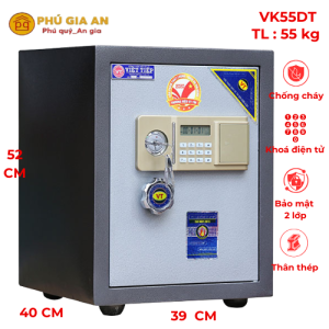Két sắt Việt Tiệp đúc đặc VK55DT – Đại Cát