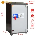 Két sắt Việt Tiệp Đúc Đặc VTC797 Tài Lộc