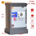 Két sắt Việt Tiệp đúc đặc VTC950 khóa cơ
