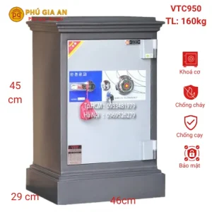 Két sắt Việt Tiệp đúc đặc VTC950 khóa cơ