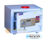 Két sắt Việt Tiệp đúc đặc VTE40-W màu trắng điện tử báo động