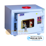 Két sắt Việt Tiệp đúc đặc VTF40-W màu trắng vân tay báo động