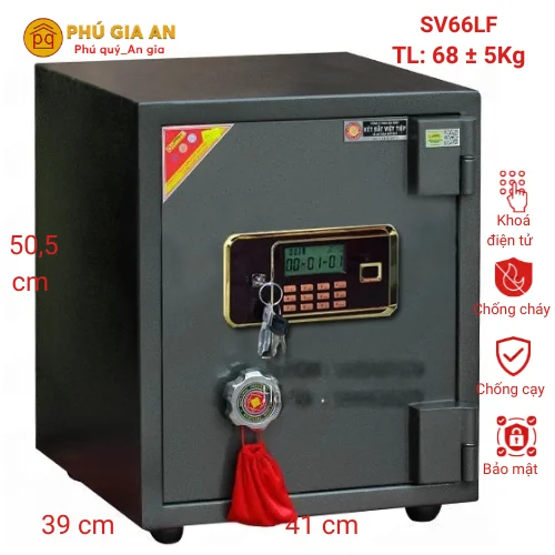 Két sắt Việt Tiệp siêu cường điện tử SV66LE 1 két sắt việt tiệp siêu cường điện tử sv66le