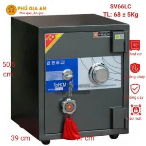Két sắt Việt Tiệp siêu cường SV66LC khóa cơ đổi mã