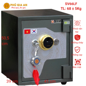 Két sắt Việt Tiệp siêu cường SV66LF vân tay