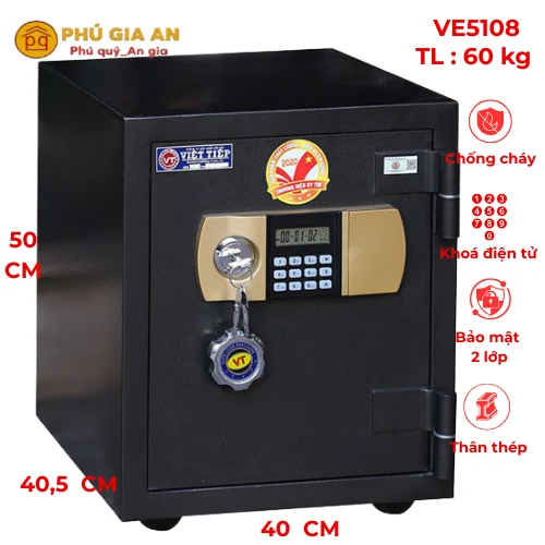 Két sắt Việt Tiệp siêu cường VE5108 điện tử- model 2024 1