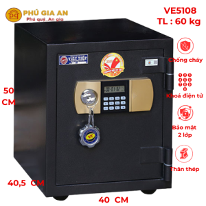 Két sắt Việt Tiệp siêu cường VE5108 điện tử- model 2024