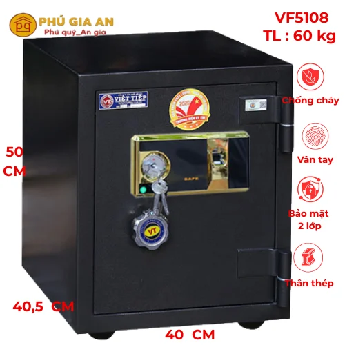 Két sắt Việt Tiệp siêu cường VF5108 vân tay – model 2024 1