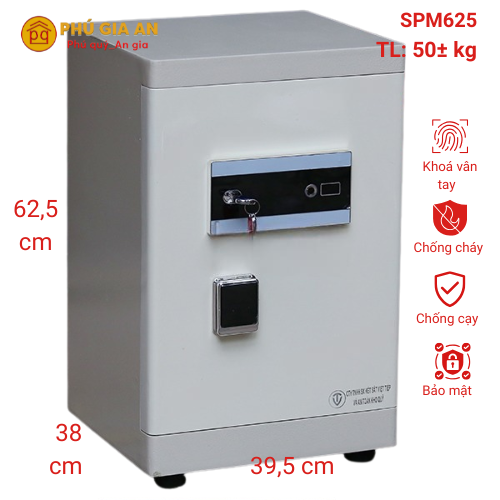 Két sắt Việt Tiệp SPM625 vân tay điện tử - Giải pháp an ninh hiện đại 1 ket sat viet tiep spm625 van tay dien tu