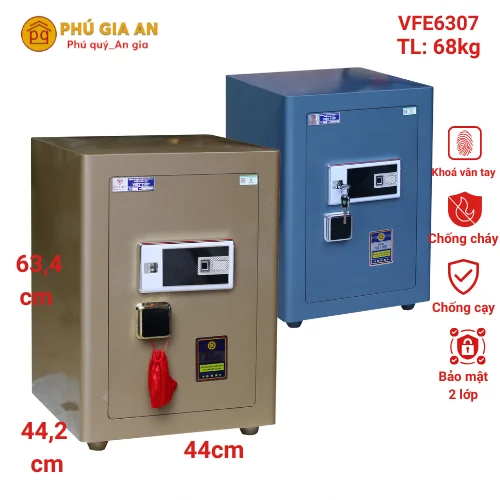 Két sắt siêu cường Việt Tiệp VFE6307 vân tay mã số App thông minh – Model mới 2025 1