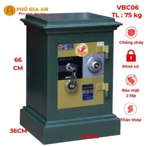Két Sắt Việt Tiệp VBC06 Khóa Cơ - Model 2022: Sự Lựa Chọn Bền Bỉ Cho Mọi Gia Đình