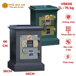 Két sắt Việt Tiệp VBE06 điện tử - Model 2022: Giải pháp an toàn cho mọi gia đình