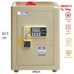 Két sắt siêu cường Việt Tiệp VE6207 điện tử , màu vàng đồng- Model mới