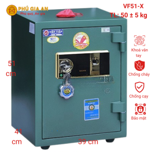 Két sắt Việt Tiệp VF51 xanh vân tay